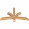 Ekena Millwork Davenport Timber Gable Bracket, Western Red Cedar, 48"W x 30"H x 3 1/2"D x 3 1/2"F, 15/12 Pitch GBW048X30X0404DAV00SWR - alternate 3